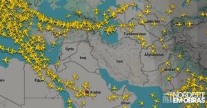 Companhias aéreas suspendem voos no Oriente Médio após ataques ao Irã