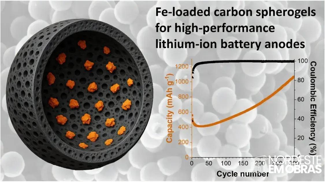 Inovações em baterias: como o óxido de ferro pode transformar o armazenamento de energia