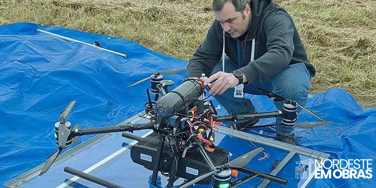 Drones a hidrogênio: novo alcance para inspeções e resgates urgentes