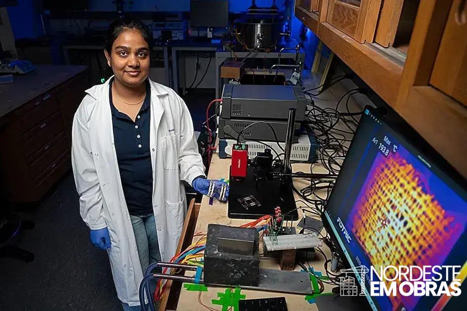 Fibras de nanotubos de carbono viabilizam aquecimento elétrico de gases
