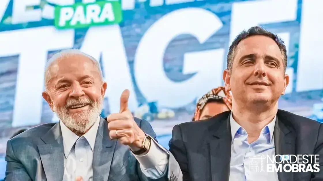 Lula visita Minas acompanhado de Rodrigo Pacheco, sem palanque local